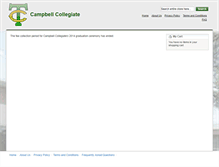 Tablet Screenshot of campbell.gradrobes.com
